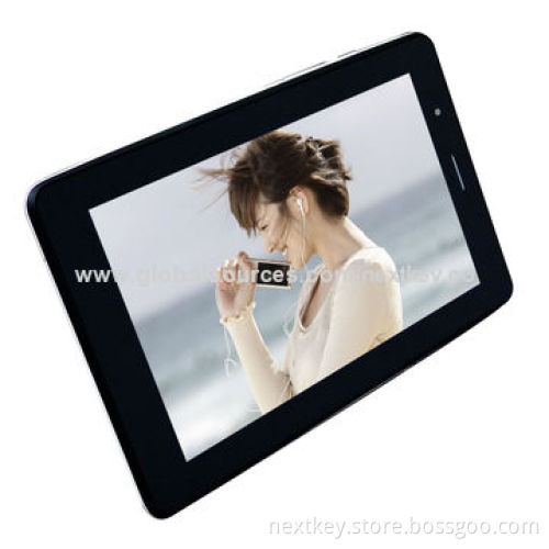 7-inch tablet PC, 3G Sim card slot/Quad-core MTK8389/dual-camera, GPS, Bluetooth, WiFiNew